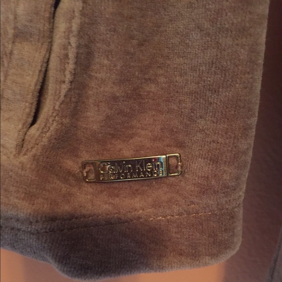 Calvin Klein Performance Velour Jacket - Picture 5 of 7